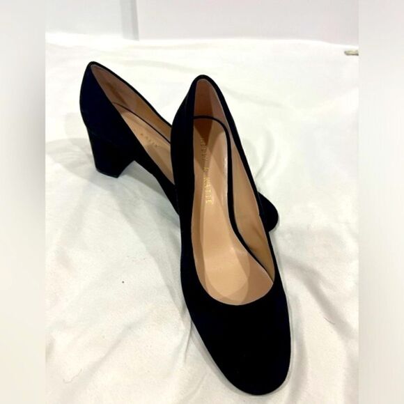 Kelly and Katie black suede chunk hill size - Picture 6 of 12